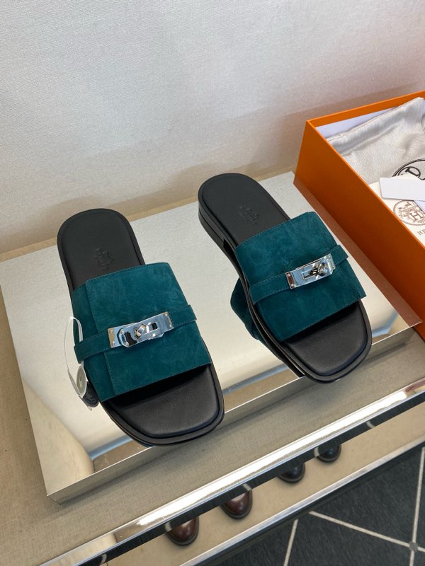 Men Hermes Slipper-207